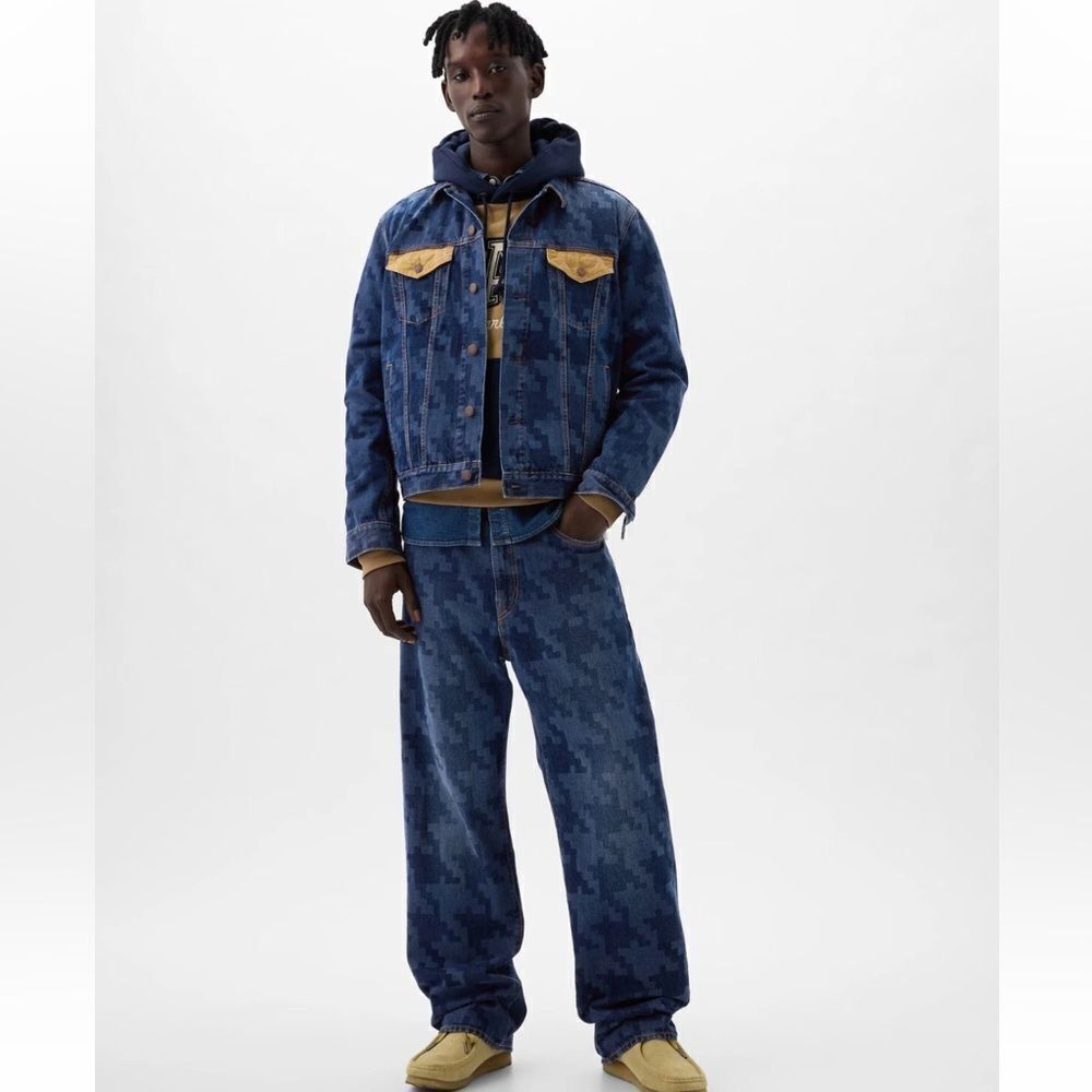 GAP X DAP Dapper Dan Harlem Limited Ed. 90's Loose Fit Jeans